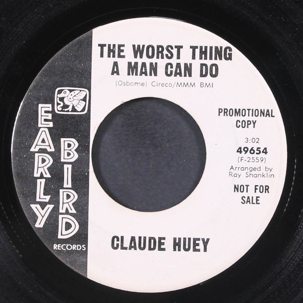 feel good all over / the worst thing a man can do by CLAUDE HUEY