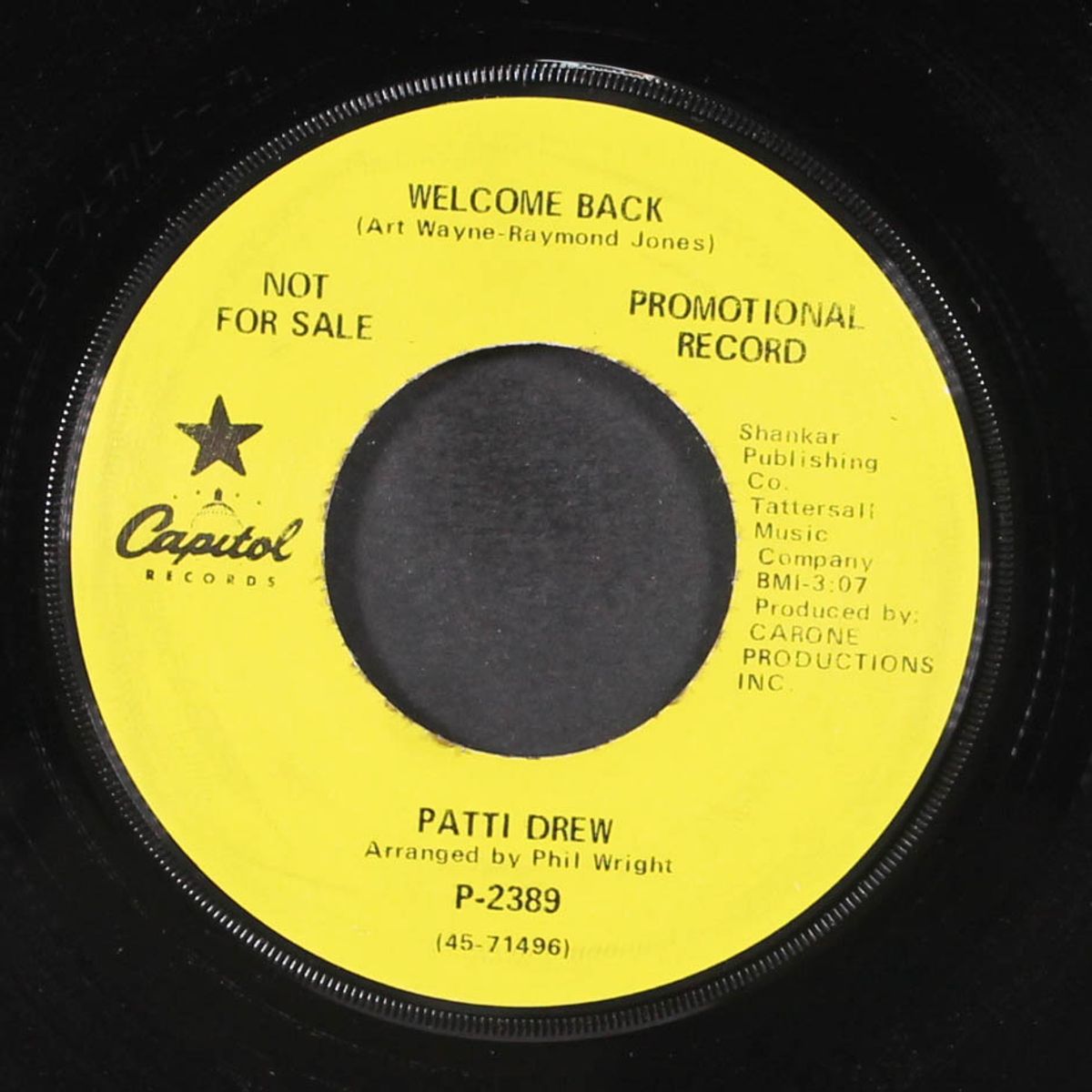 i've been here all the time / welcome back by PATTI DREW