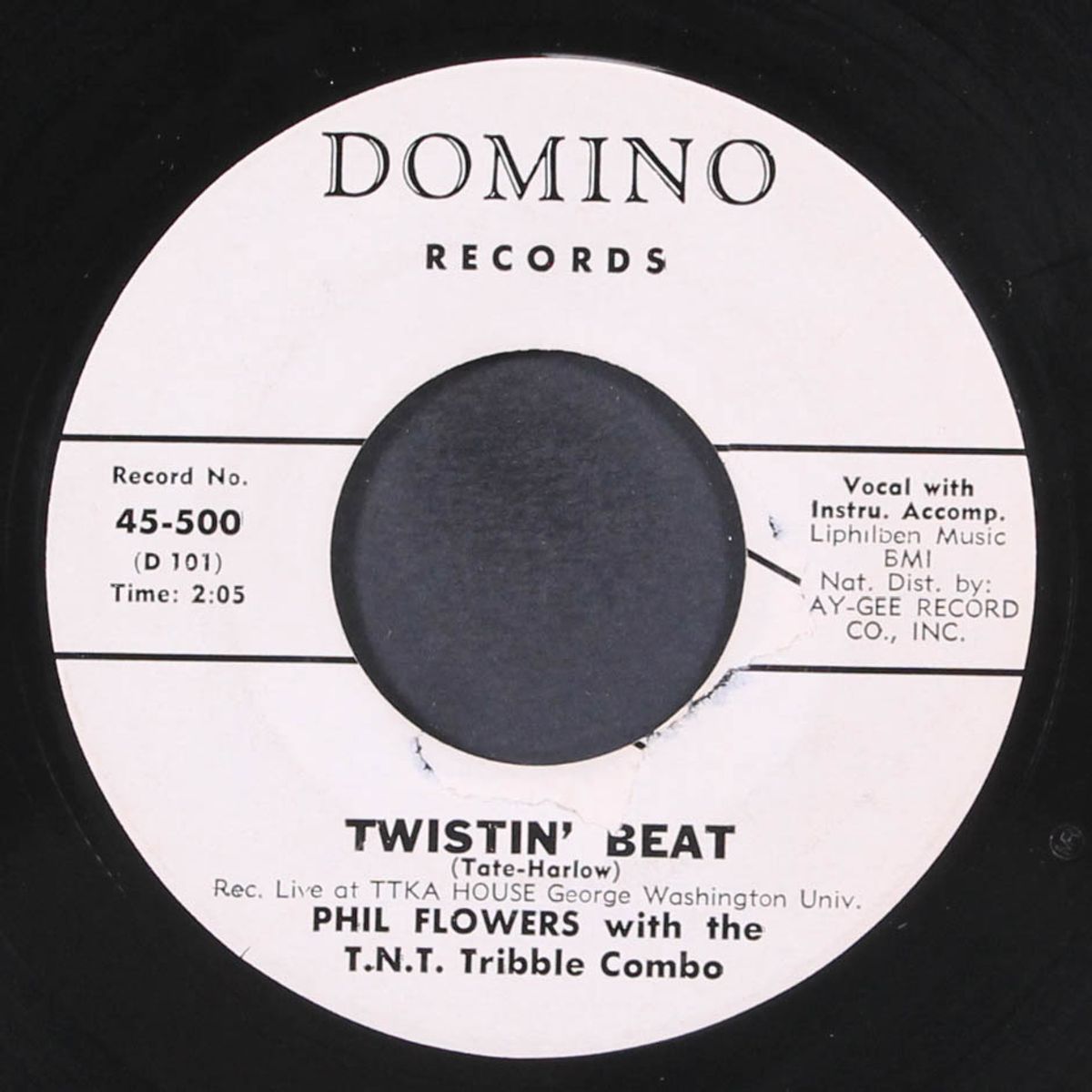 twistin' beat / movin' on by PHIL FLOWERS