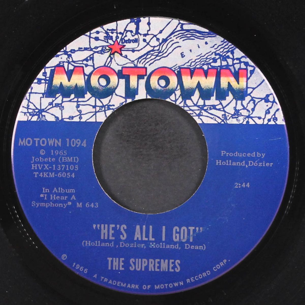 love is like an itching in my heart / he's all i got by SUPREMES