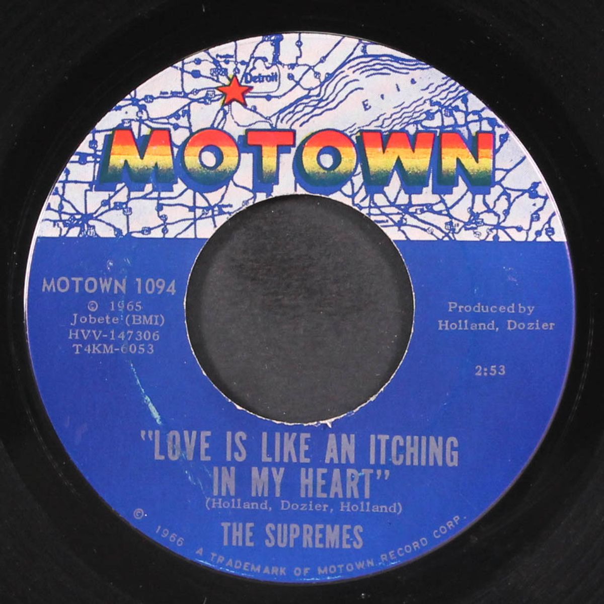 love is like an itching in my heart / he's all i got by SUPREMES