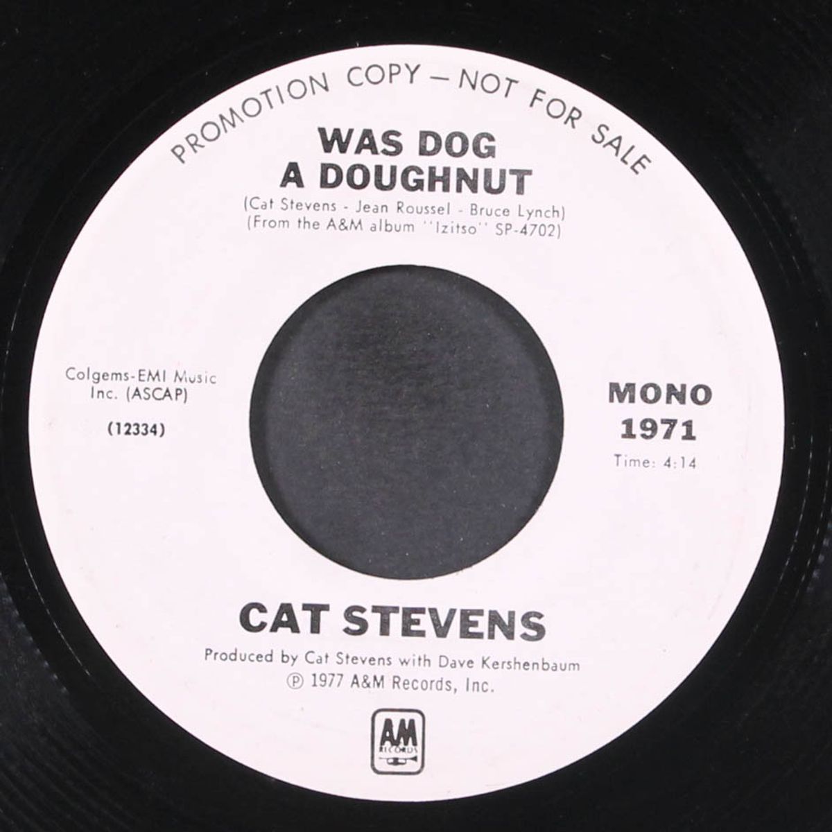 was dog a doughnut / mono by CAT STEVENS