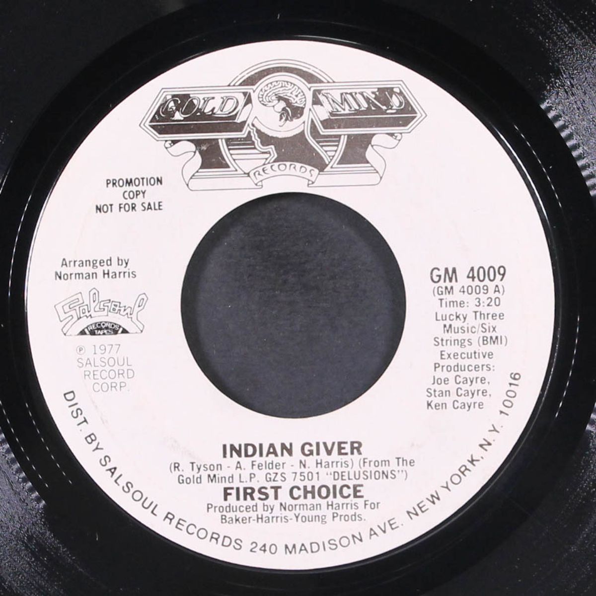 love having you around / indian giver by FIRST CHOICE