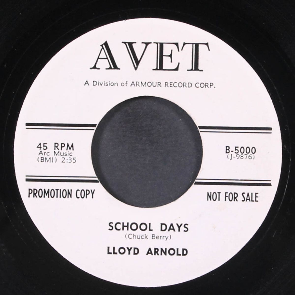 school days / take these chains from my heart by LLOYD ARNOLD