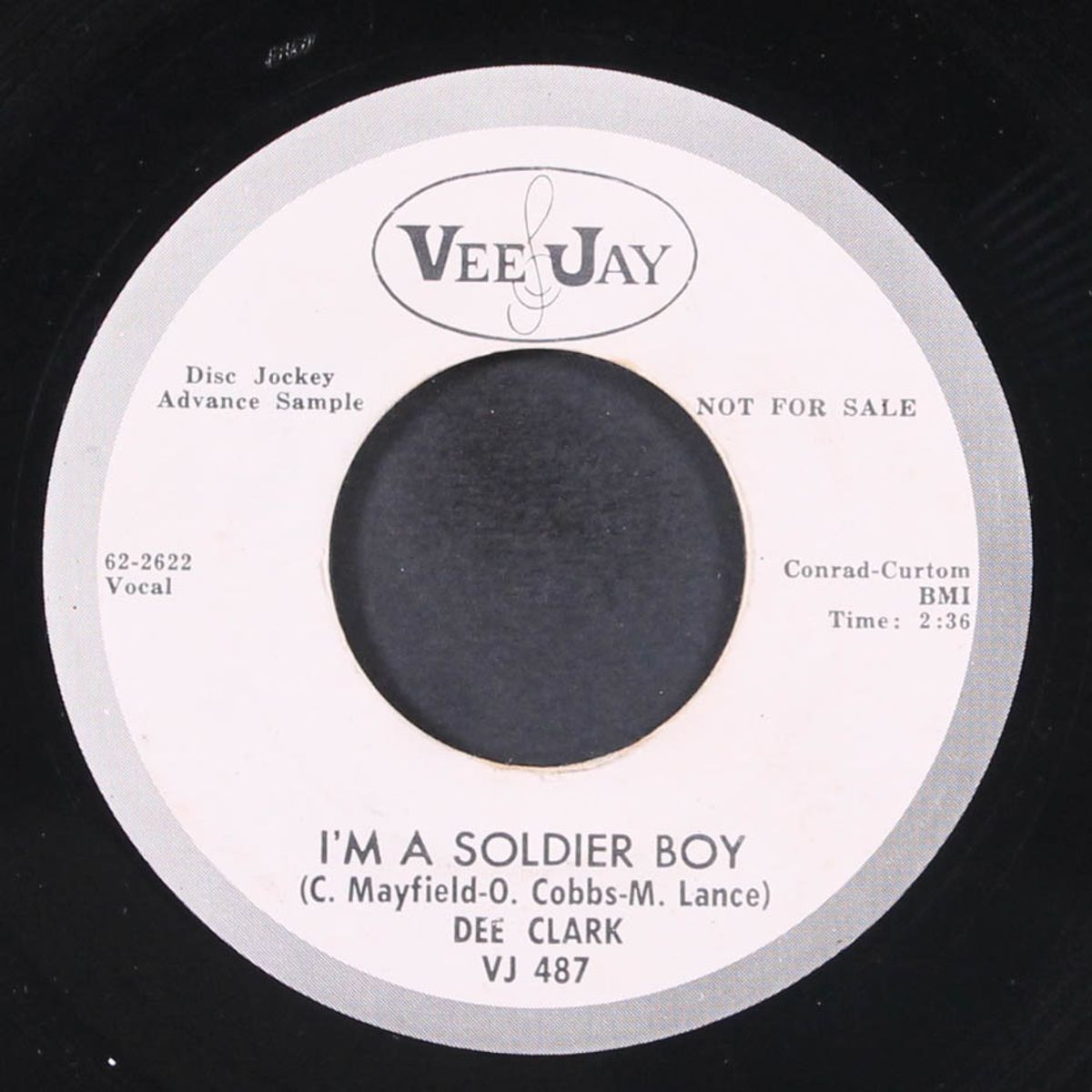 i'm a soldier boy / shook up over you by DEE CLARK