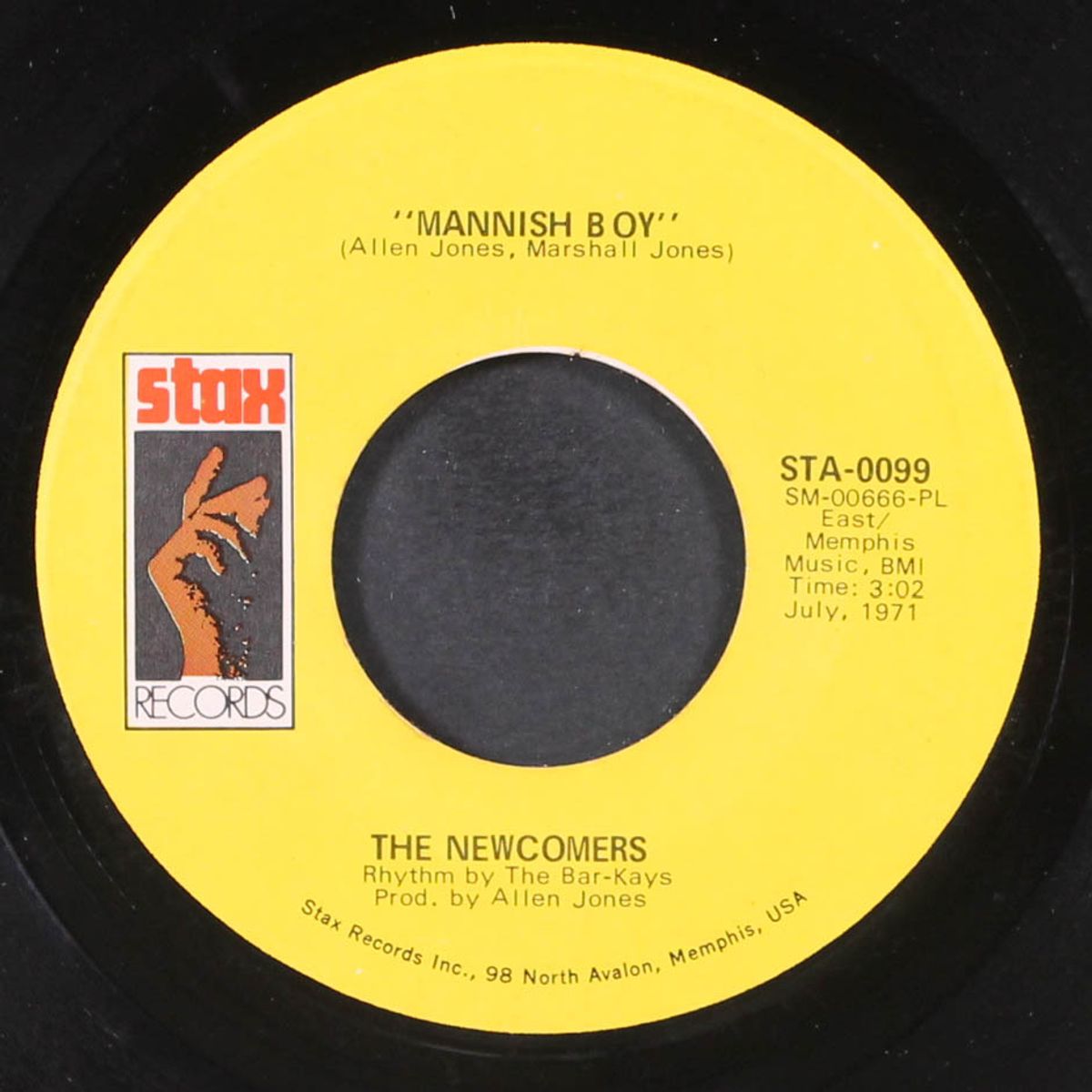pin the tail on the donkey / mannish boy by NEWCOMERS