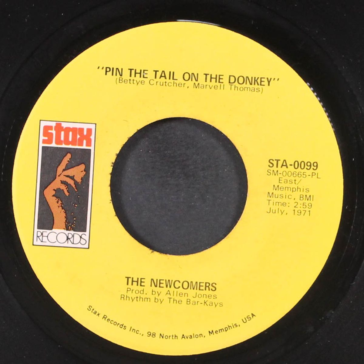 pin the tail on the donkey / mannish boy by NEWCOMERS