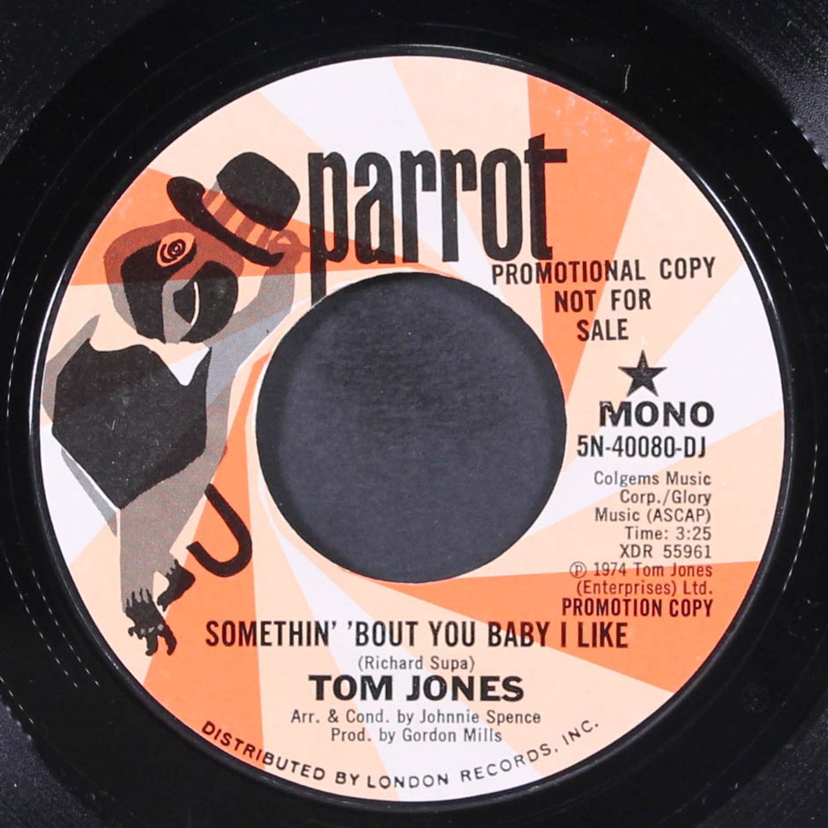 somethin' 'bout you baby i like / mono by TOM JONES