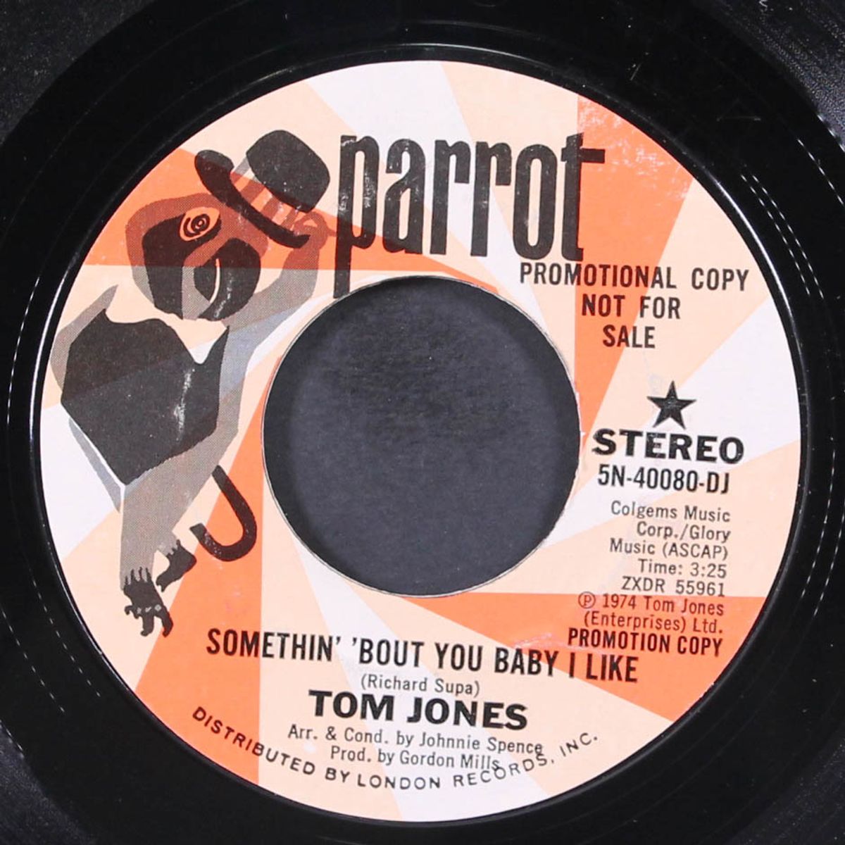 somethin' 'bout you baby i like / mono by TOM JONES