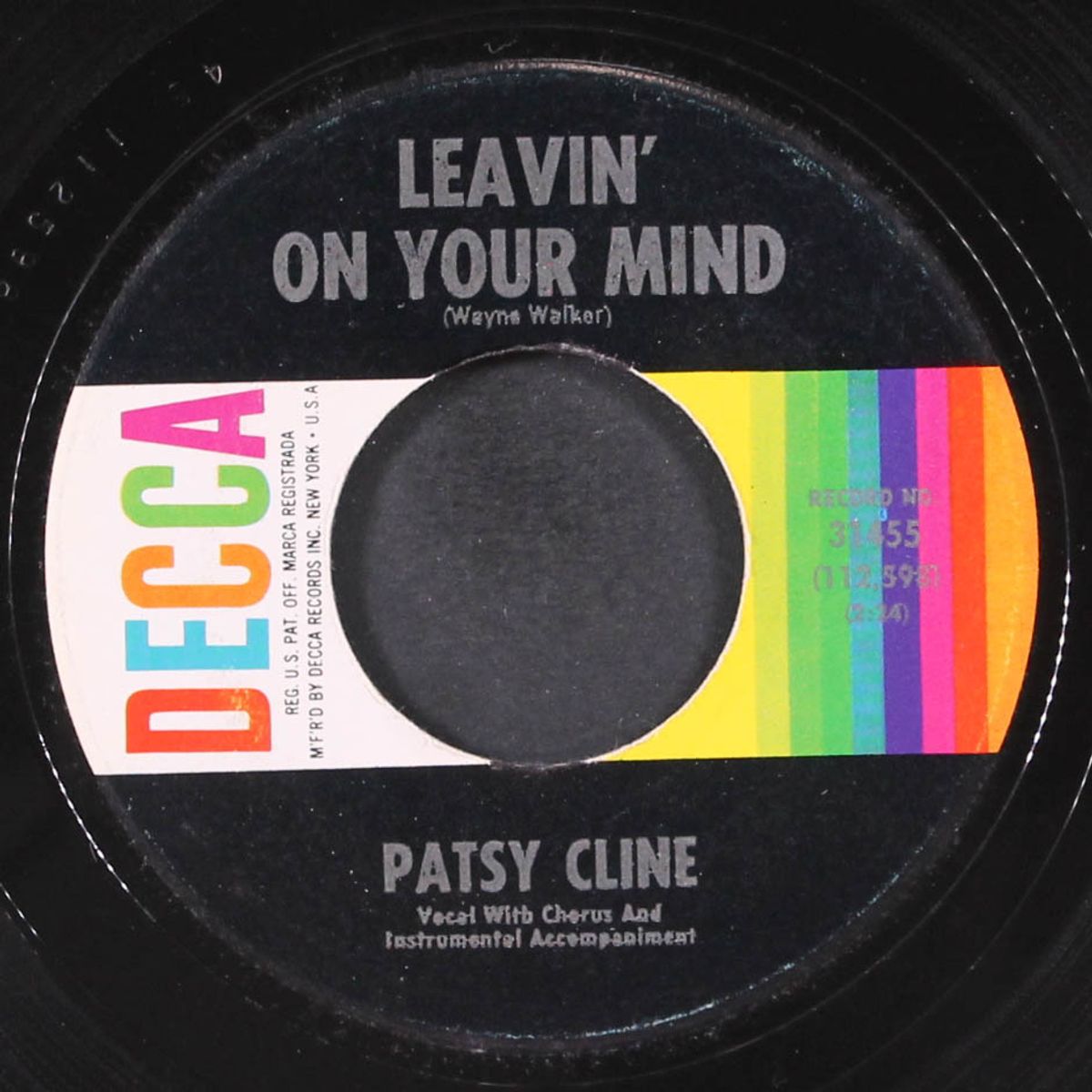 leavin' on your mind by PATSY CLINE