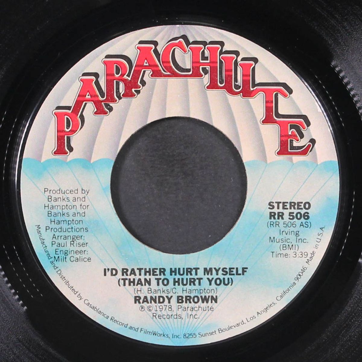 i'm always in the mood / i'd rather hurt myself by RANDY BROWN