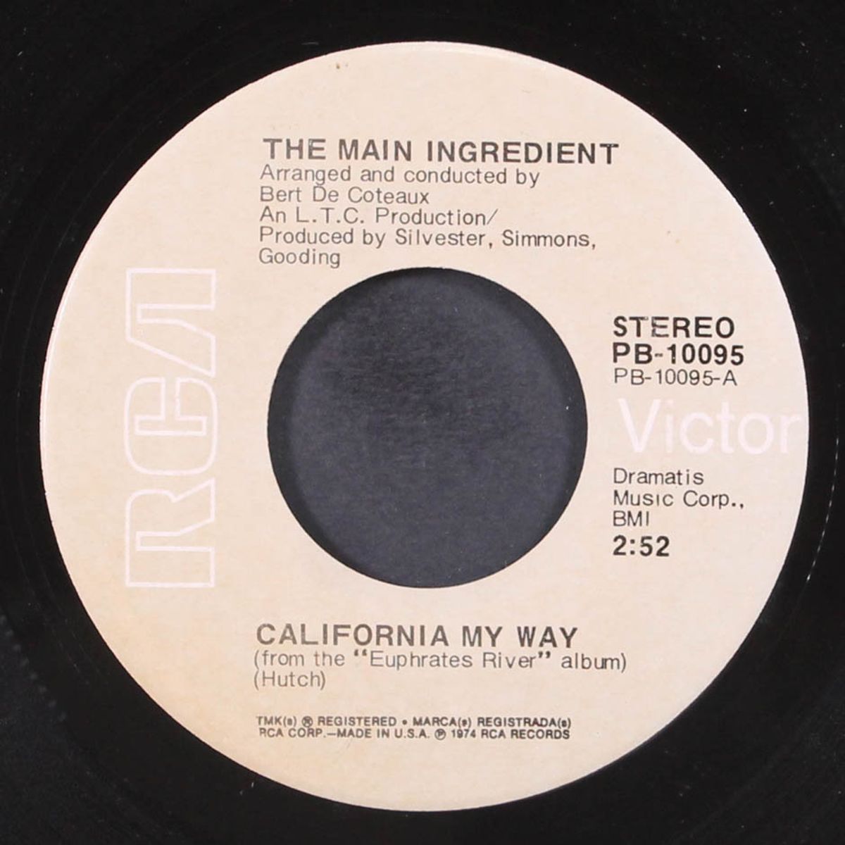 california my way / looks like rain by MAIN INGREDIENT