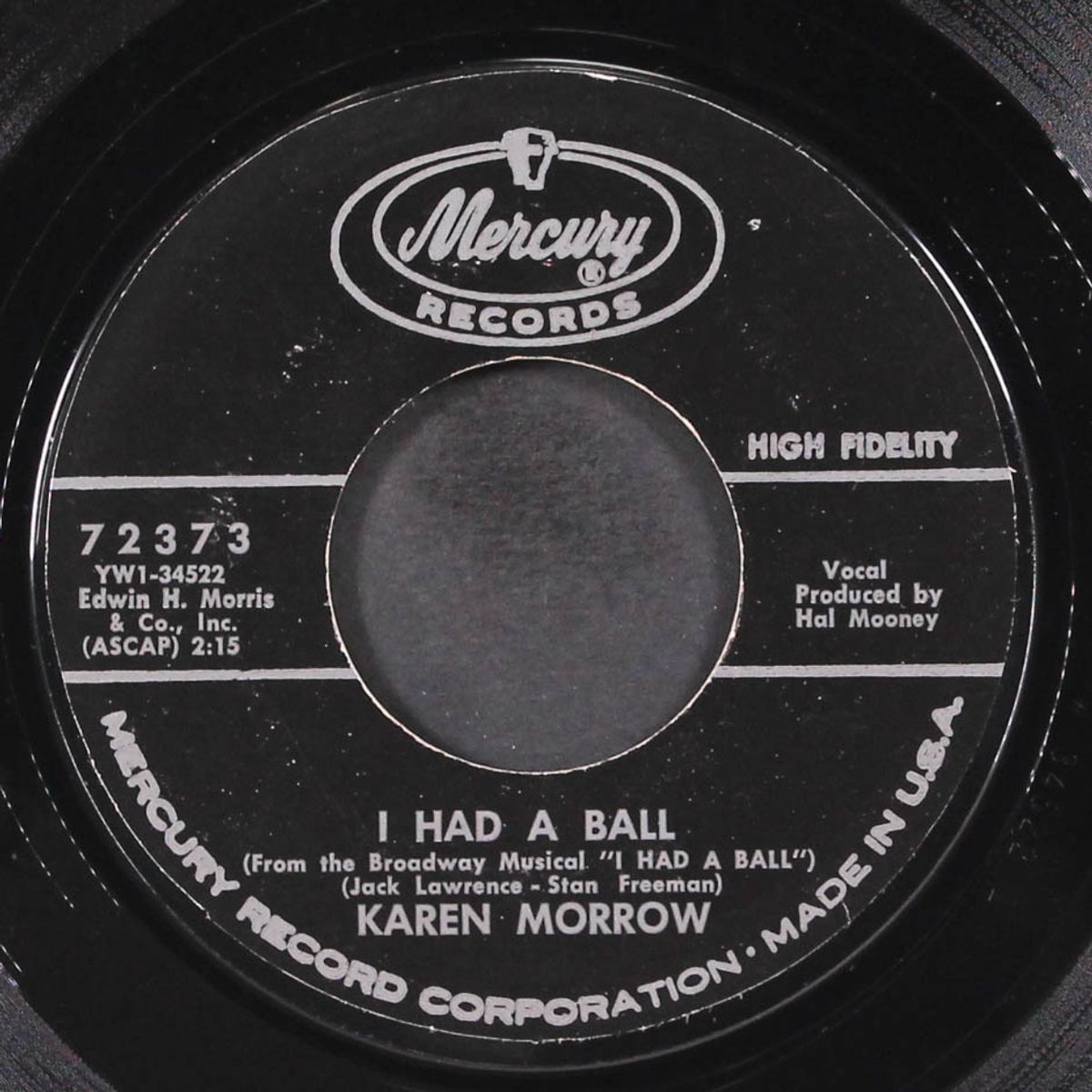 i had a ball / almost by KAREN MORROW