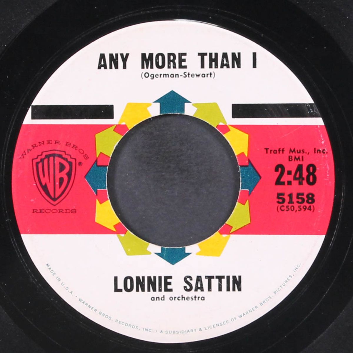i'll fly away / any more than i by LONNIE SATTIN