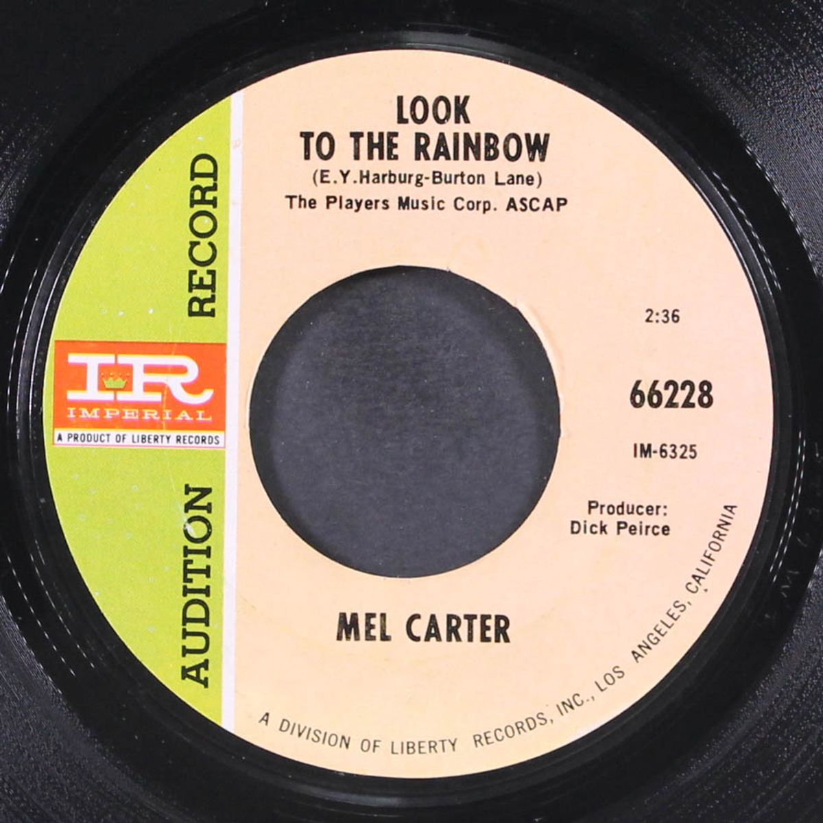 as time goes by / look to the rainbow by MEL CARTER