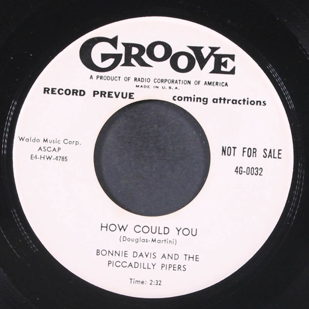since you're gone / how could you by BONNIE DAVIS