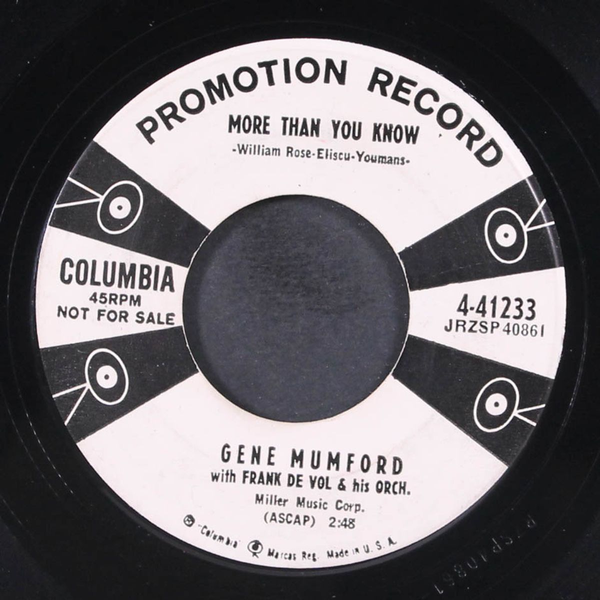 please give me one more chance / more than you know by GENE MUMFORD & GROUP