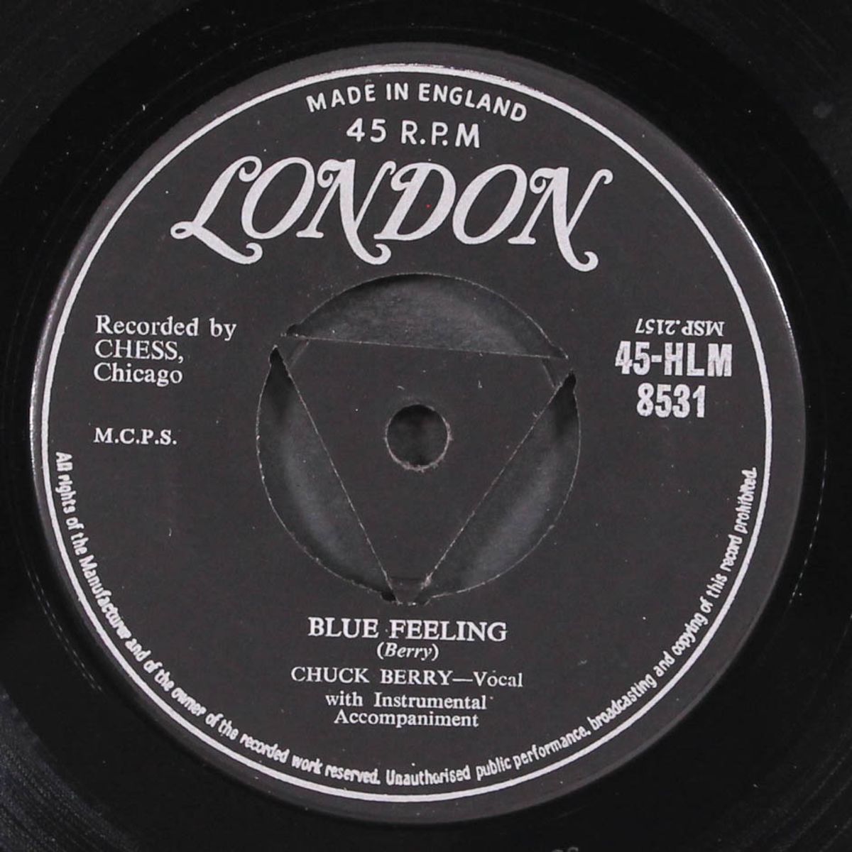 rock and roll music / blue feeling by CHUCK BERRY