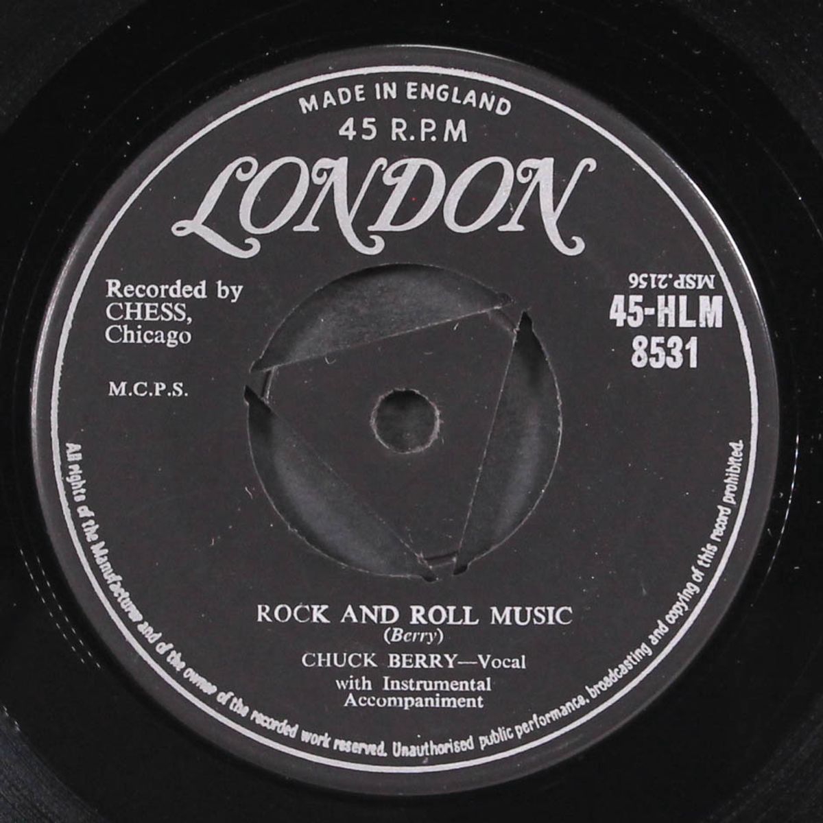 rock and roll music / blue feeling by CHUCK BERRY
