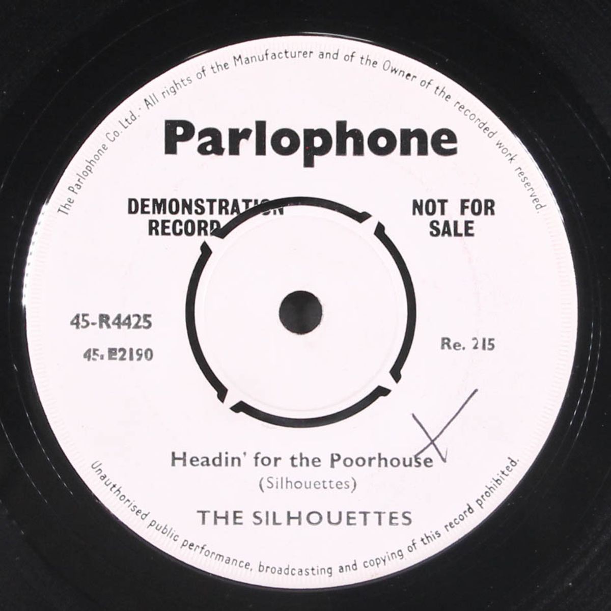 headin' for the poorhouse / miss thing by SILHOUETTES