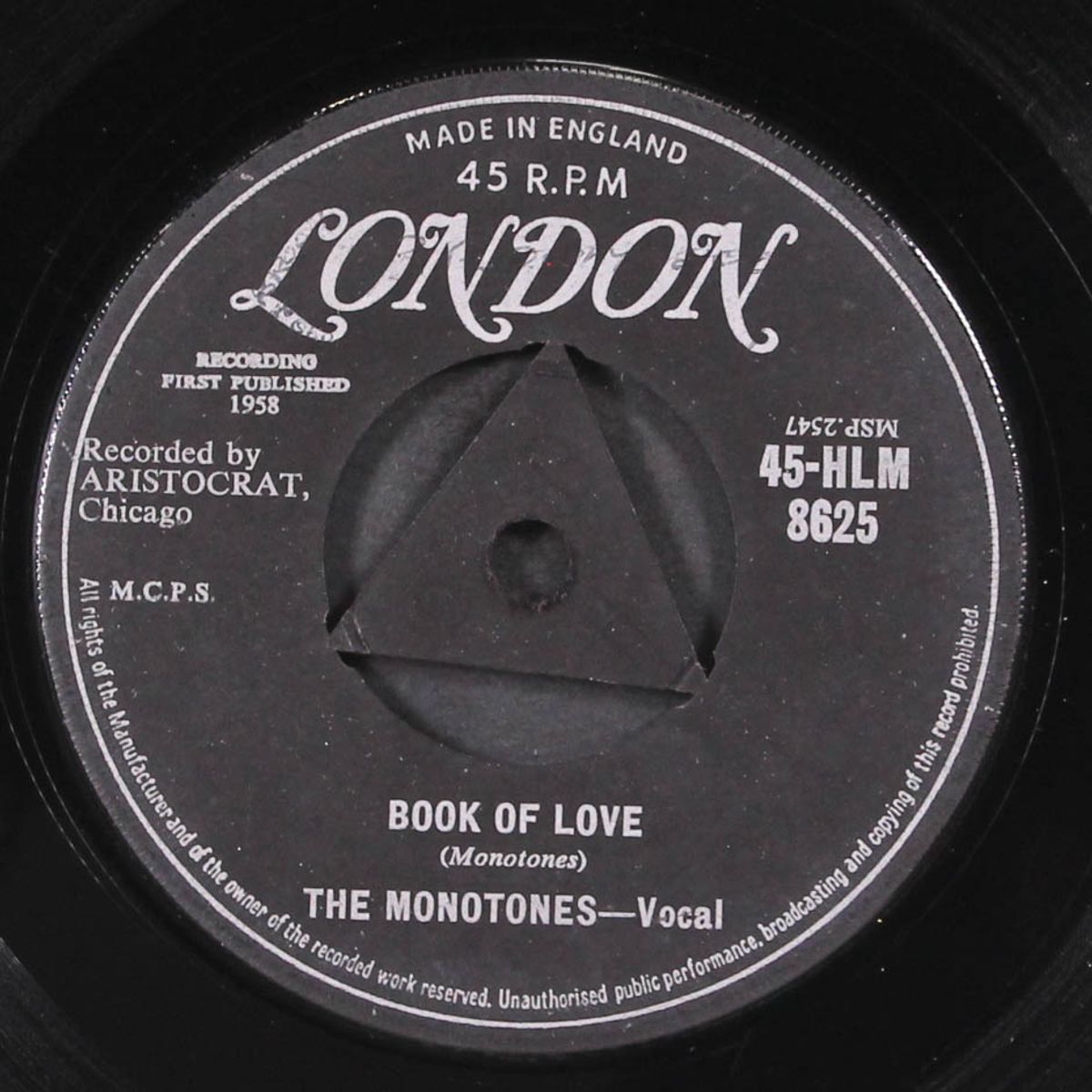 book of love / you never loved me by MONOTONES