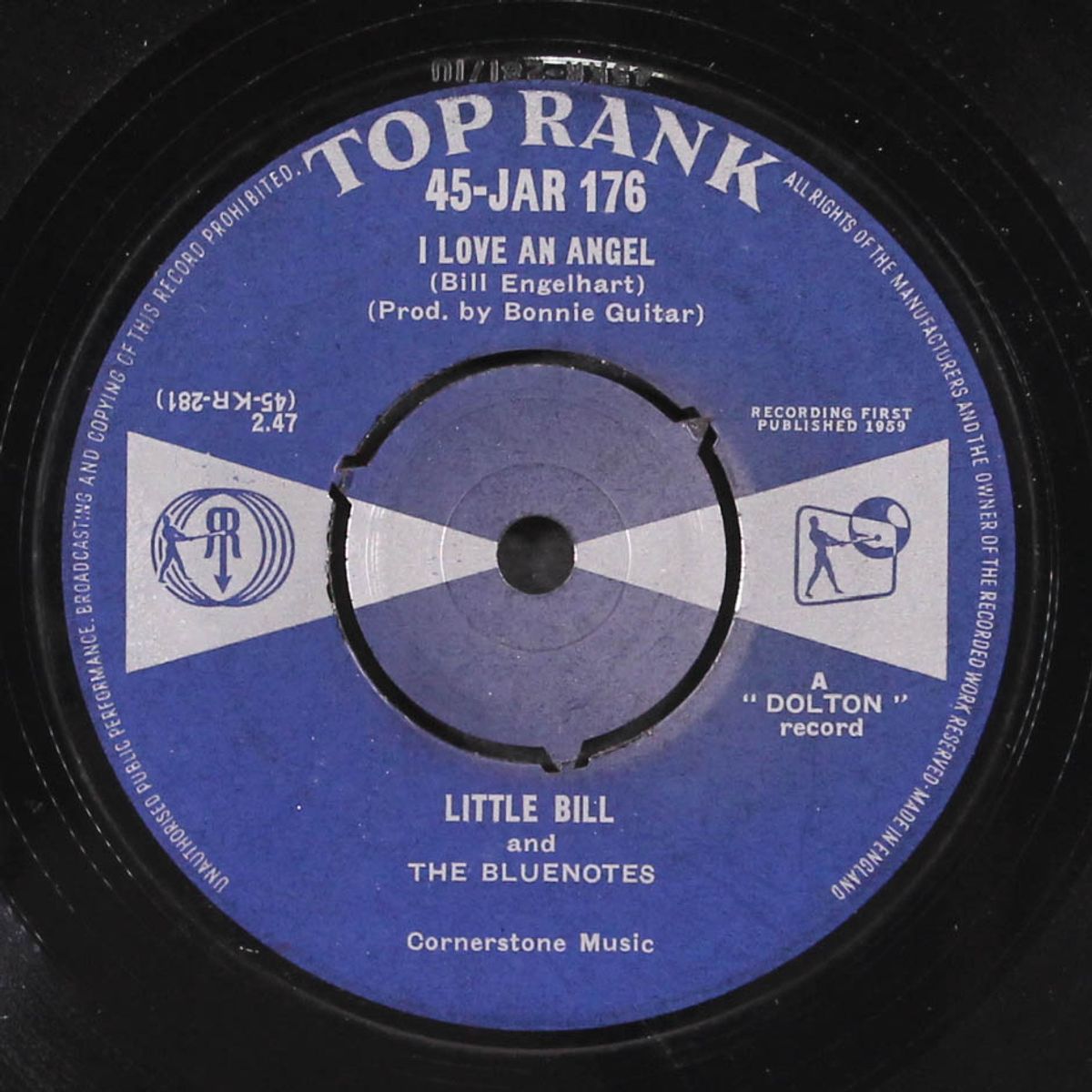 i love an angel / bye bye baby by LITTLE BILL & BLUENOTES