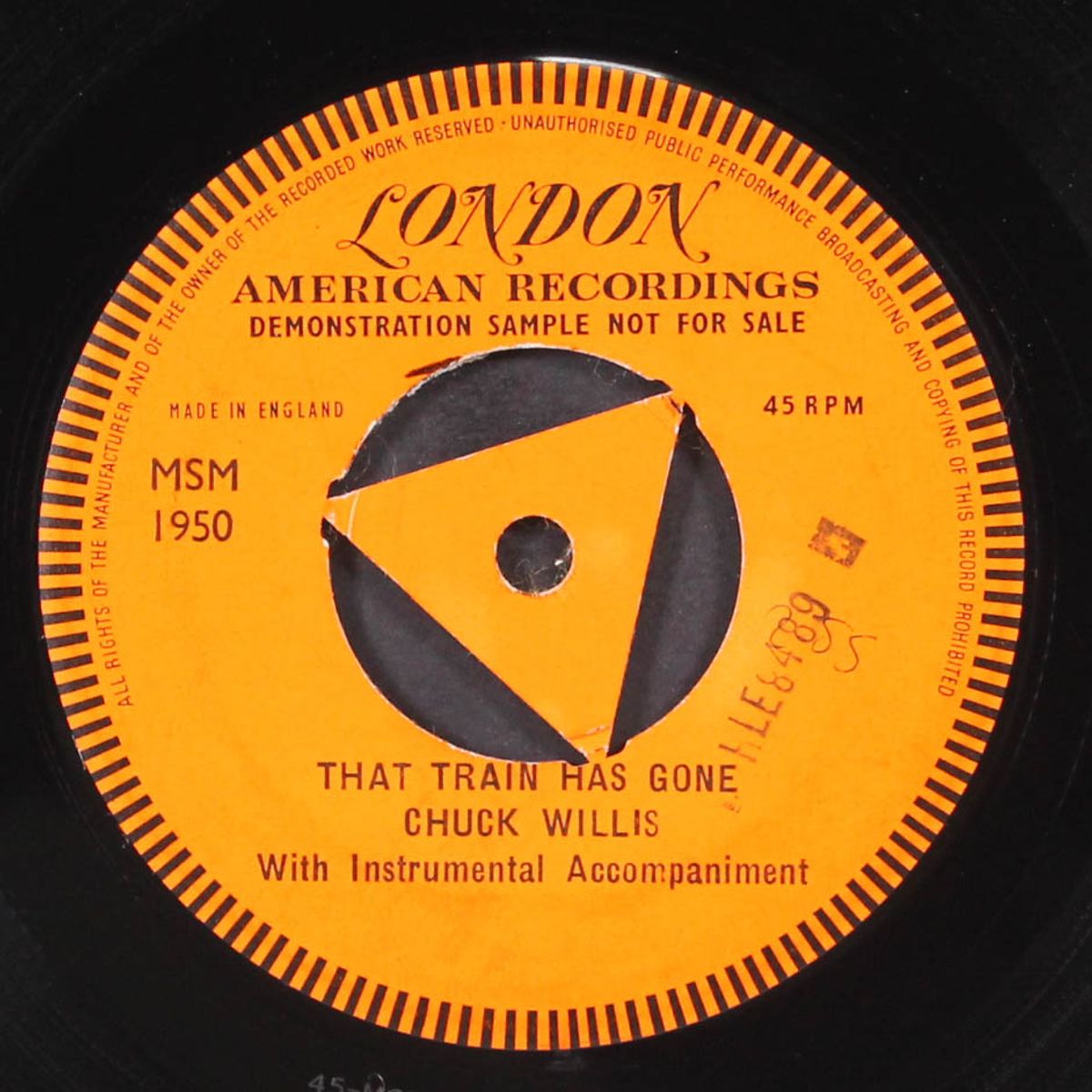 that train has gone / blank by CHUCK WILLIS