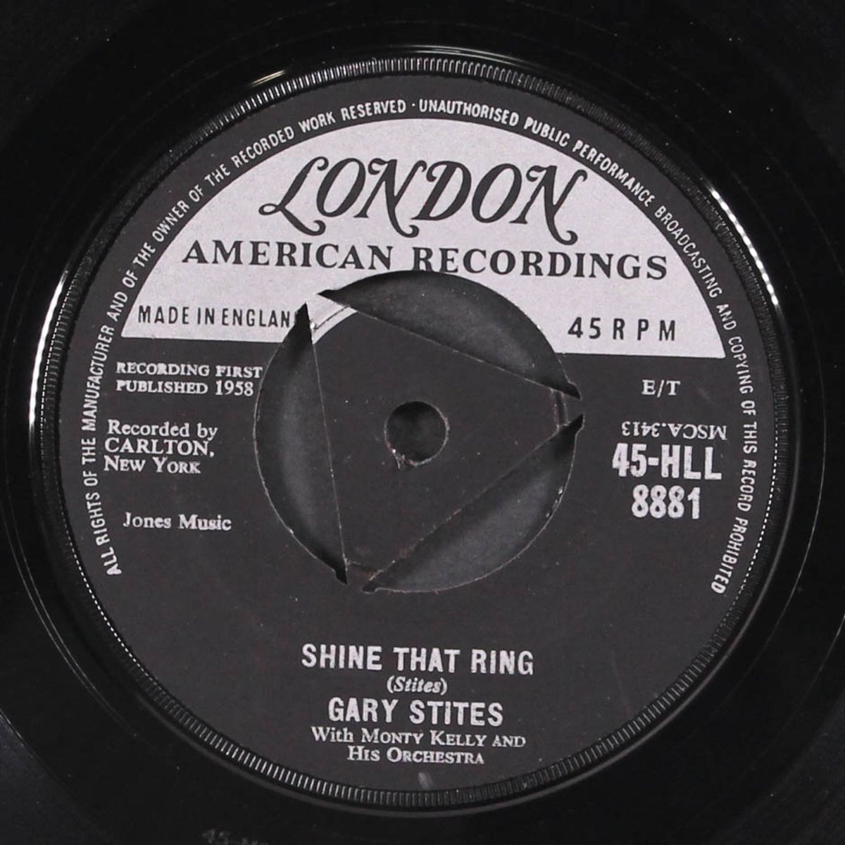 lonely for you / shine that ring by GARY STITES