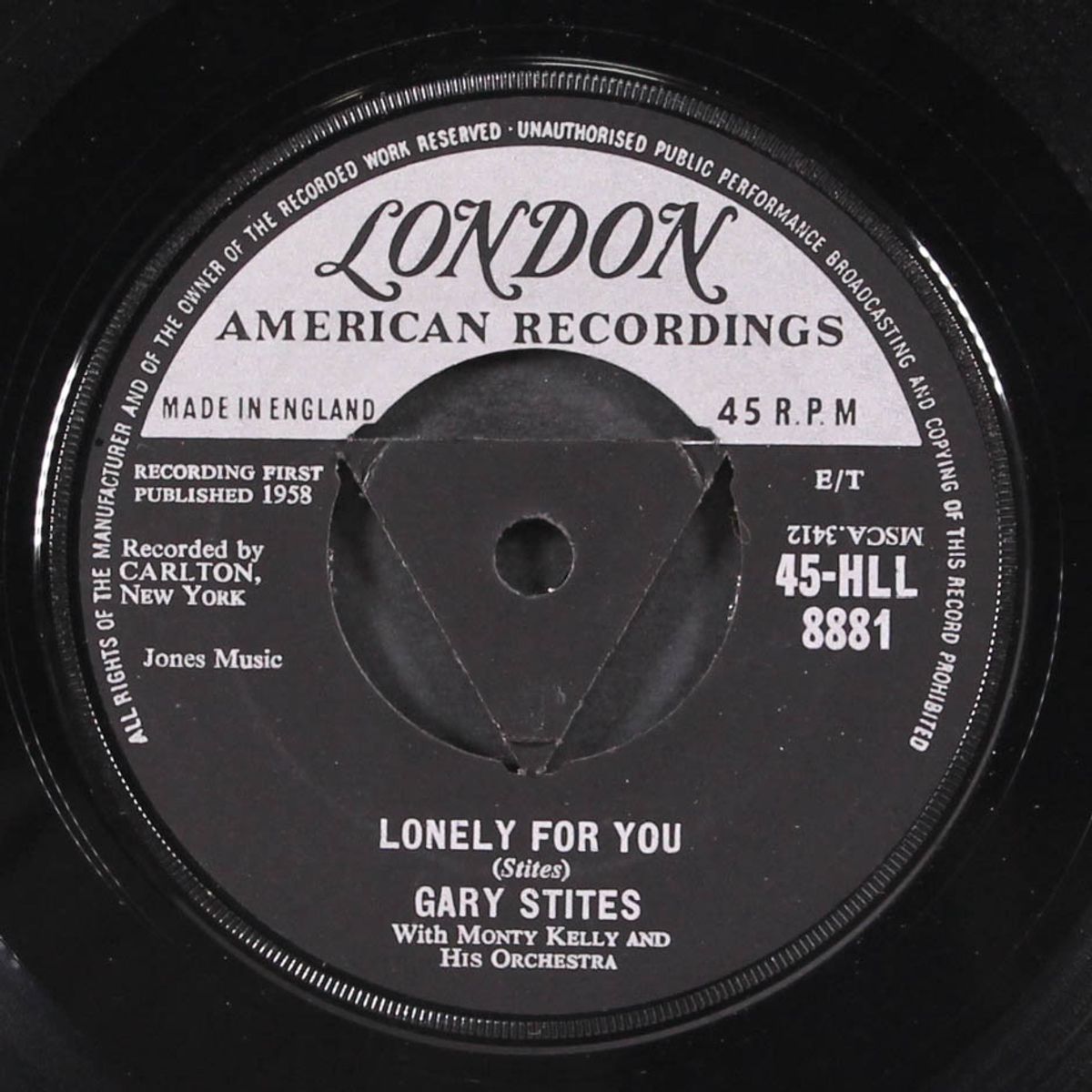 lonely for you / shine that ring by GARY STITES