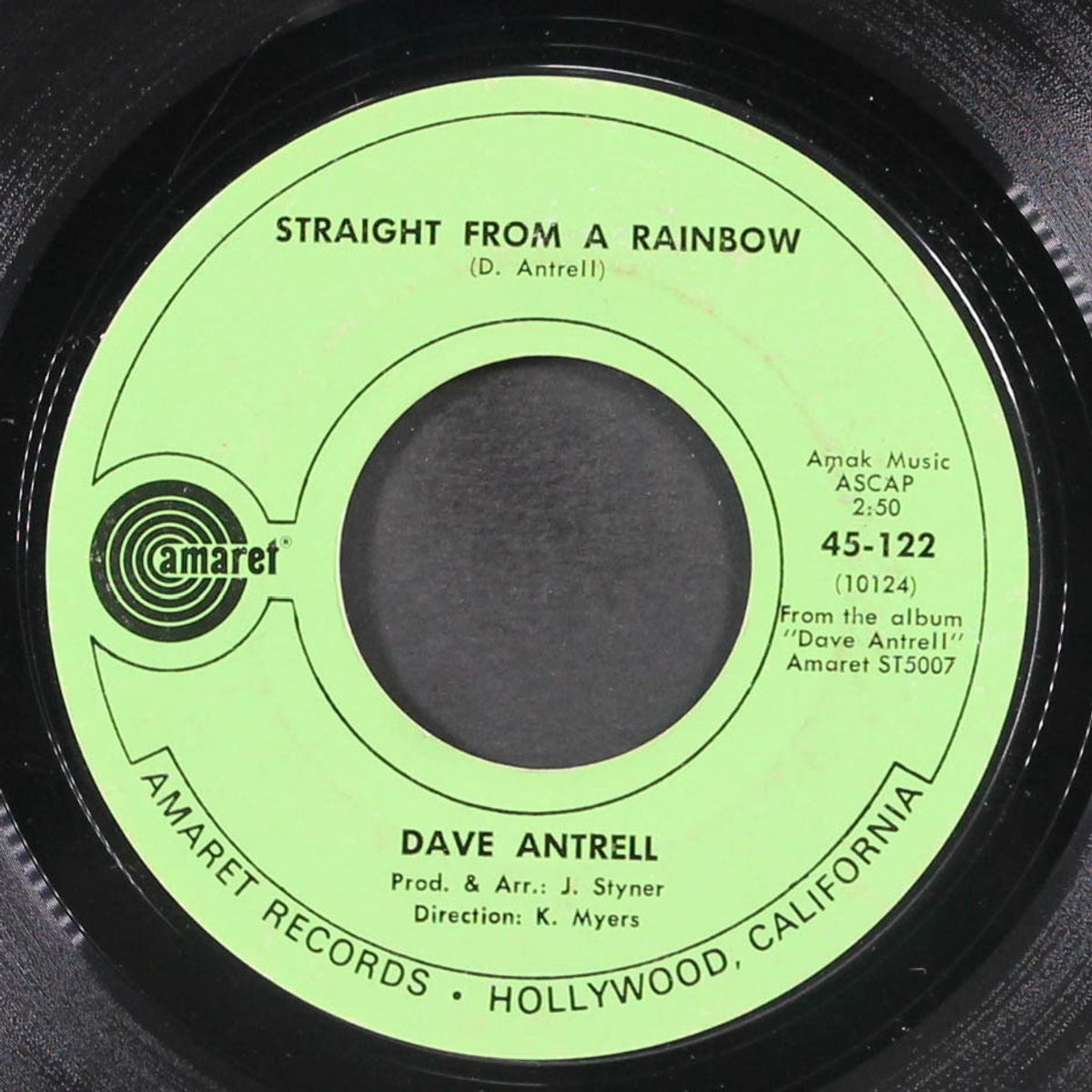 straight from a rainbow by DAVE ANTRELL