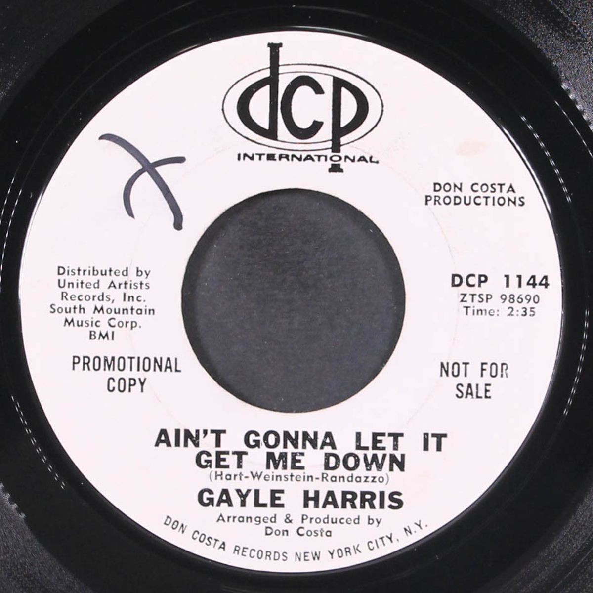 ain't gonna let it get me down by GAYLE HARRIS