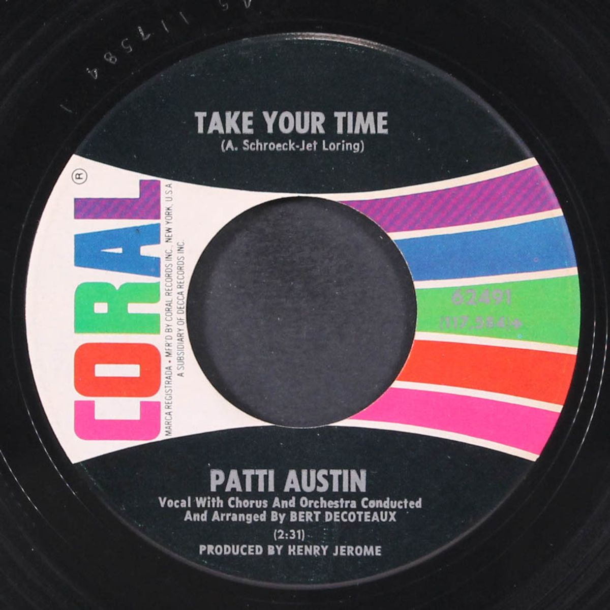take away the pain stain / take your time by PATTI AUSTIN
