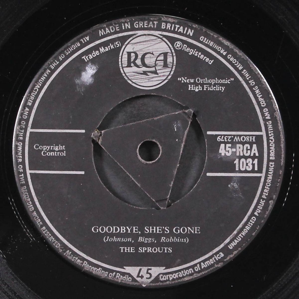 teen billy baby / goodbye, she's gone by SPROUTS