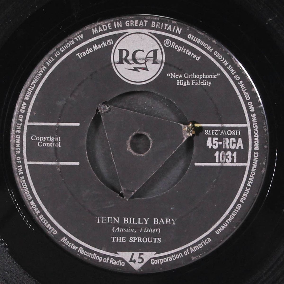teen billy baby / goodbye, she's gone by SPROUTS
