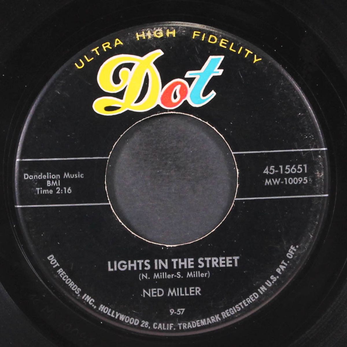 turn back / lights in the street by NED MILLER