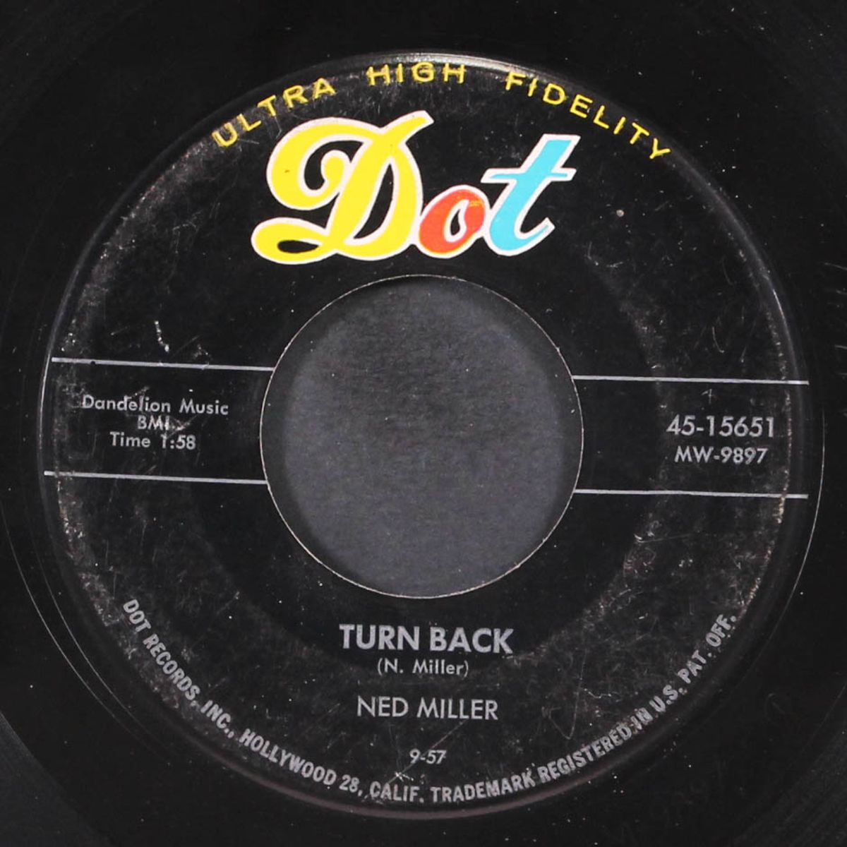 turn back / lights in the street by NED MILLER