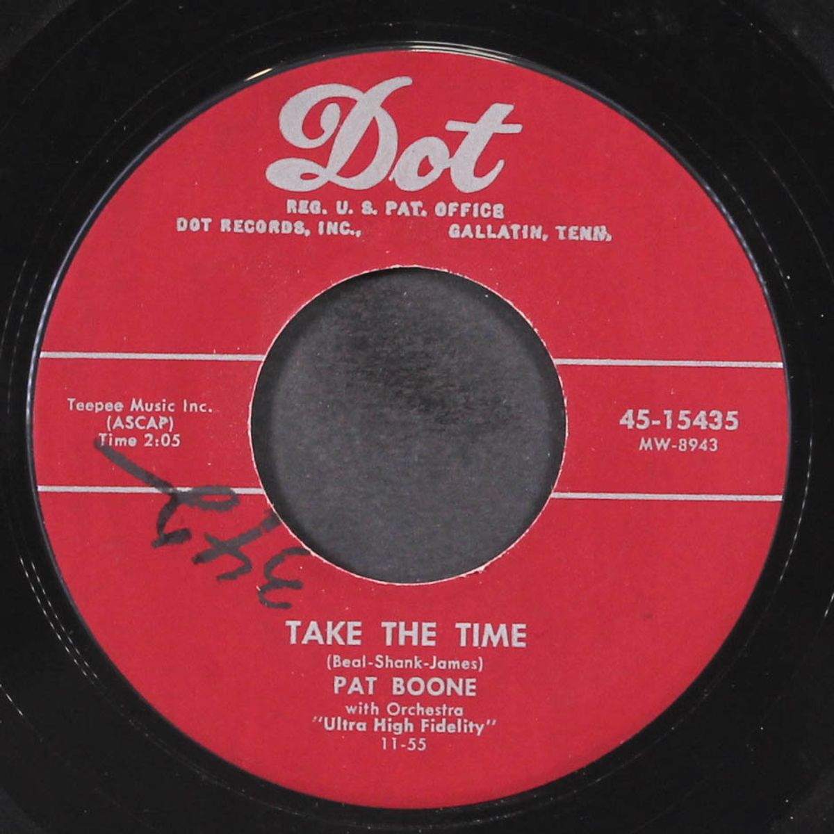 gee whittakers! / take the time by PAT BOONE