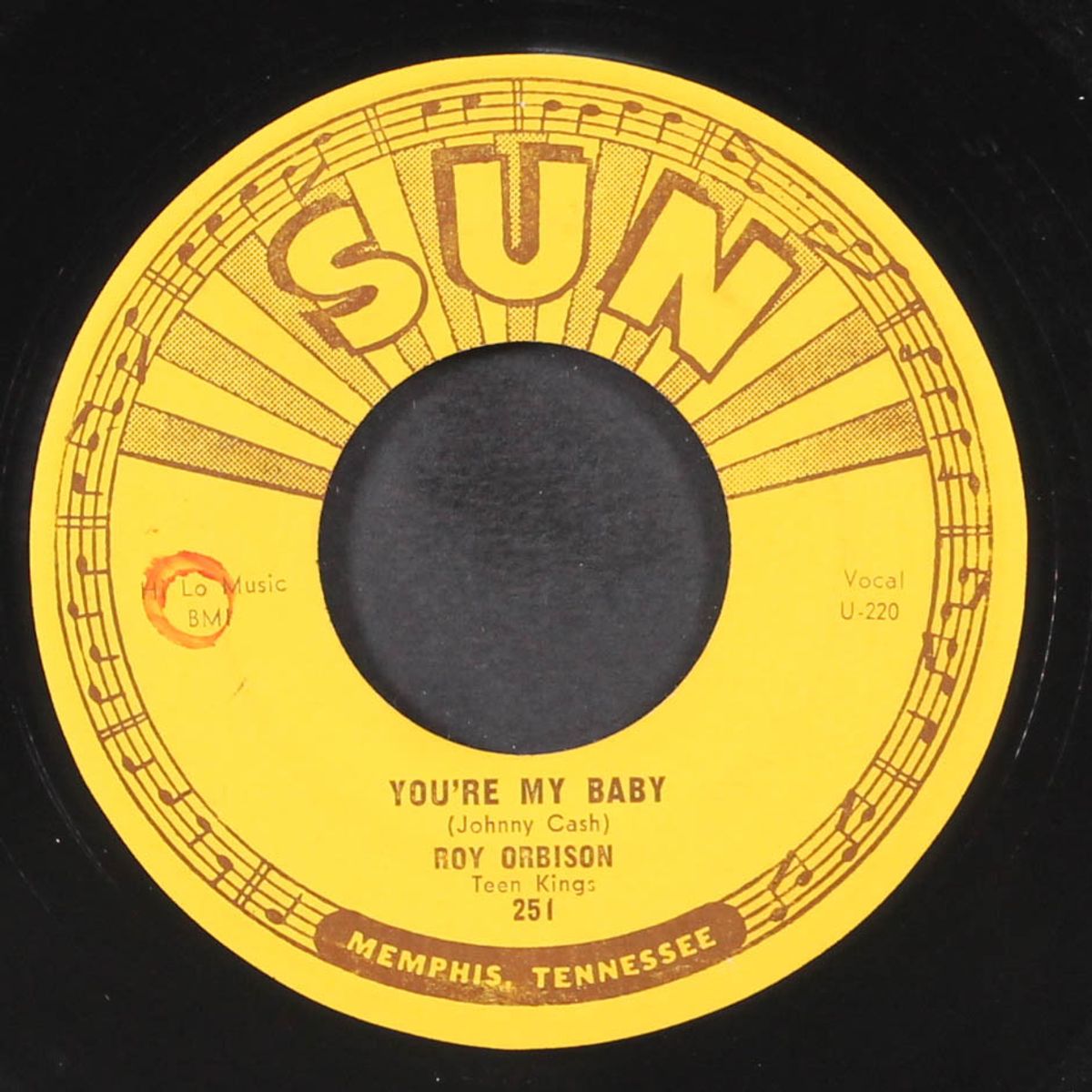 rockhouse / you're my baby by ROY ORBISON