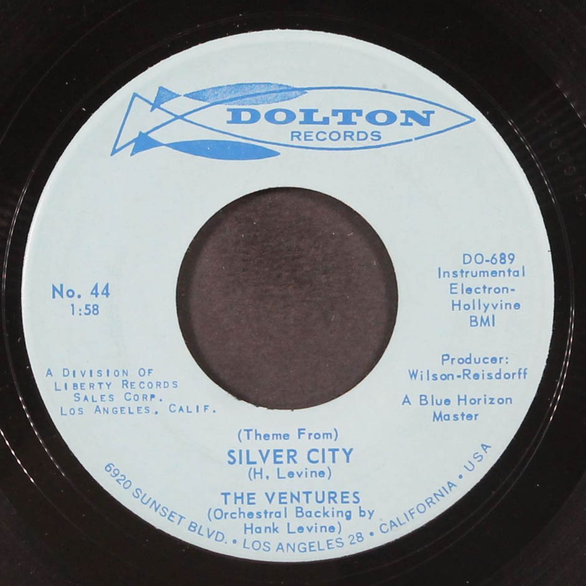 silver city / bluer than blue by VENTURES