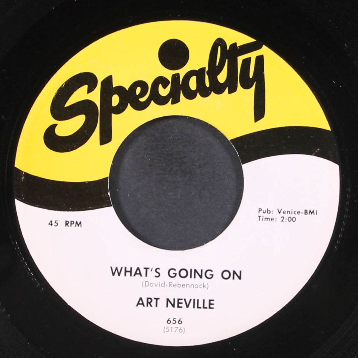 arabian love call / what's going on by ART NEVILLE