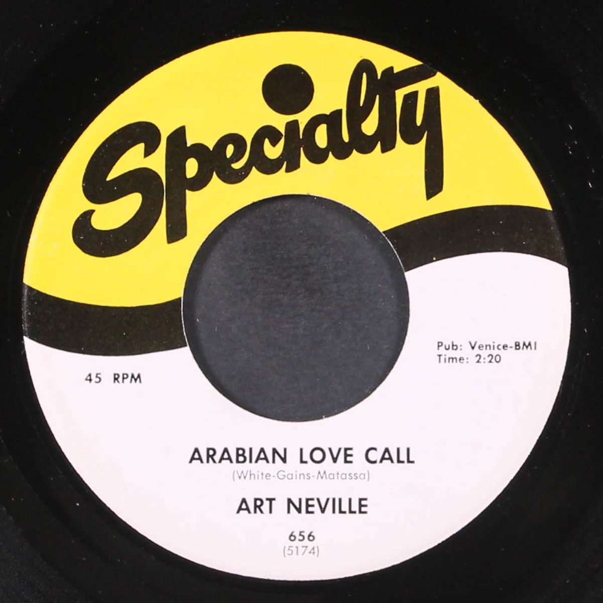 arabian love call / what's going on by ART NEVILLE