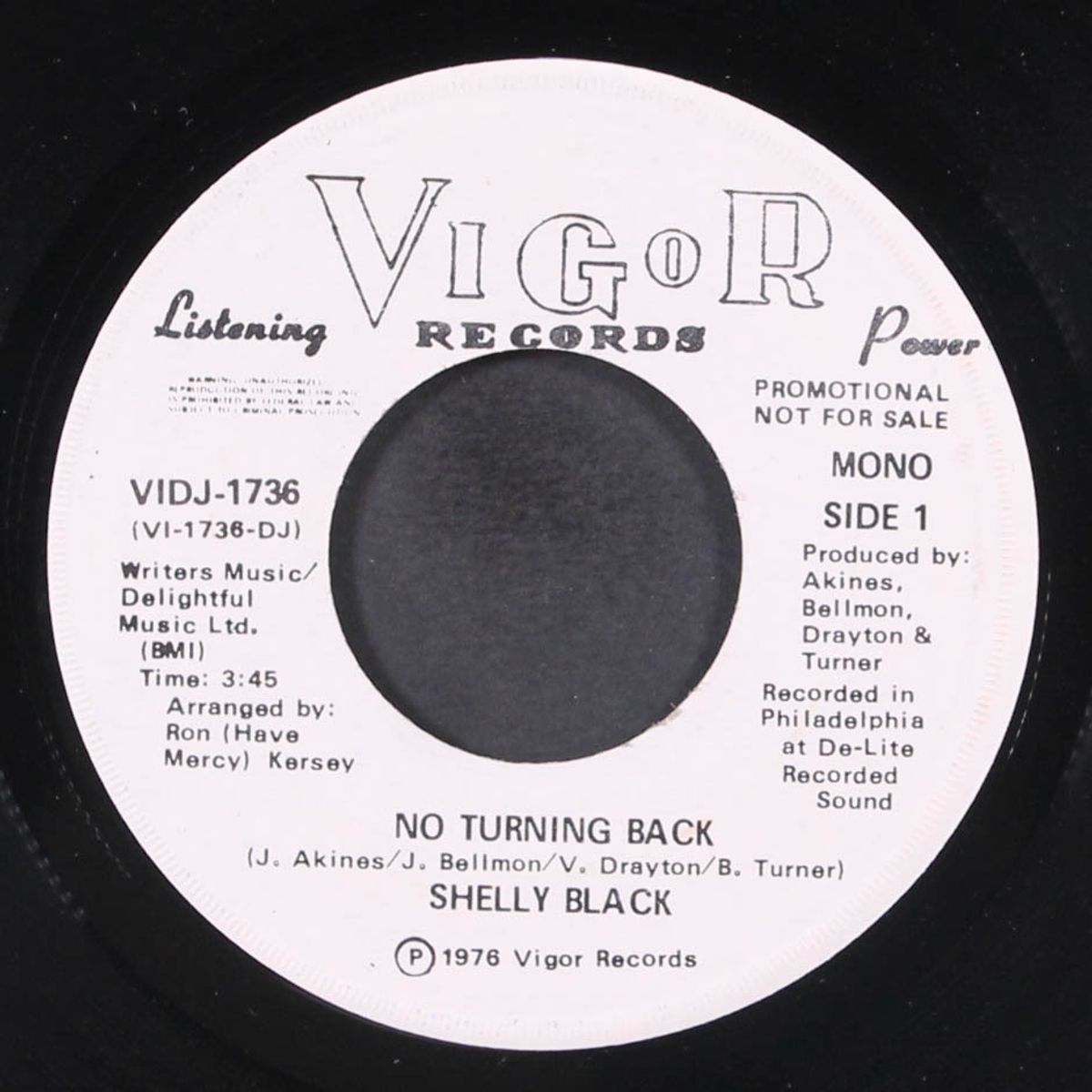 no turning back / mono by SHELLY BLACK