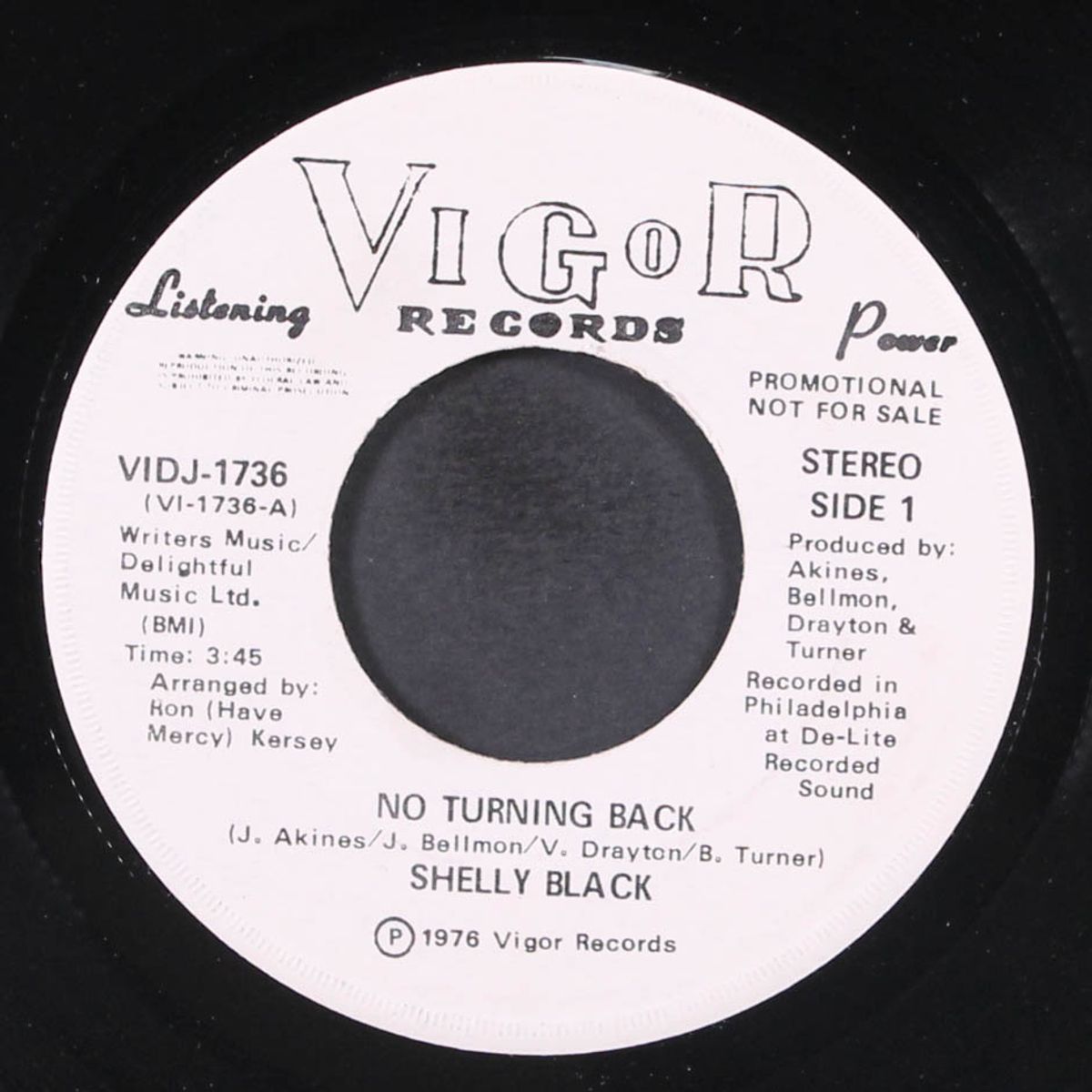 no turning back / mono by SHELLY BLACK