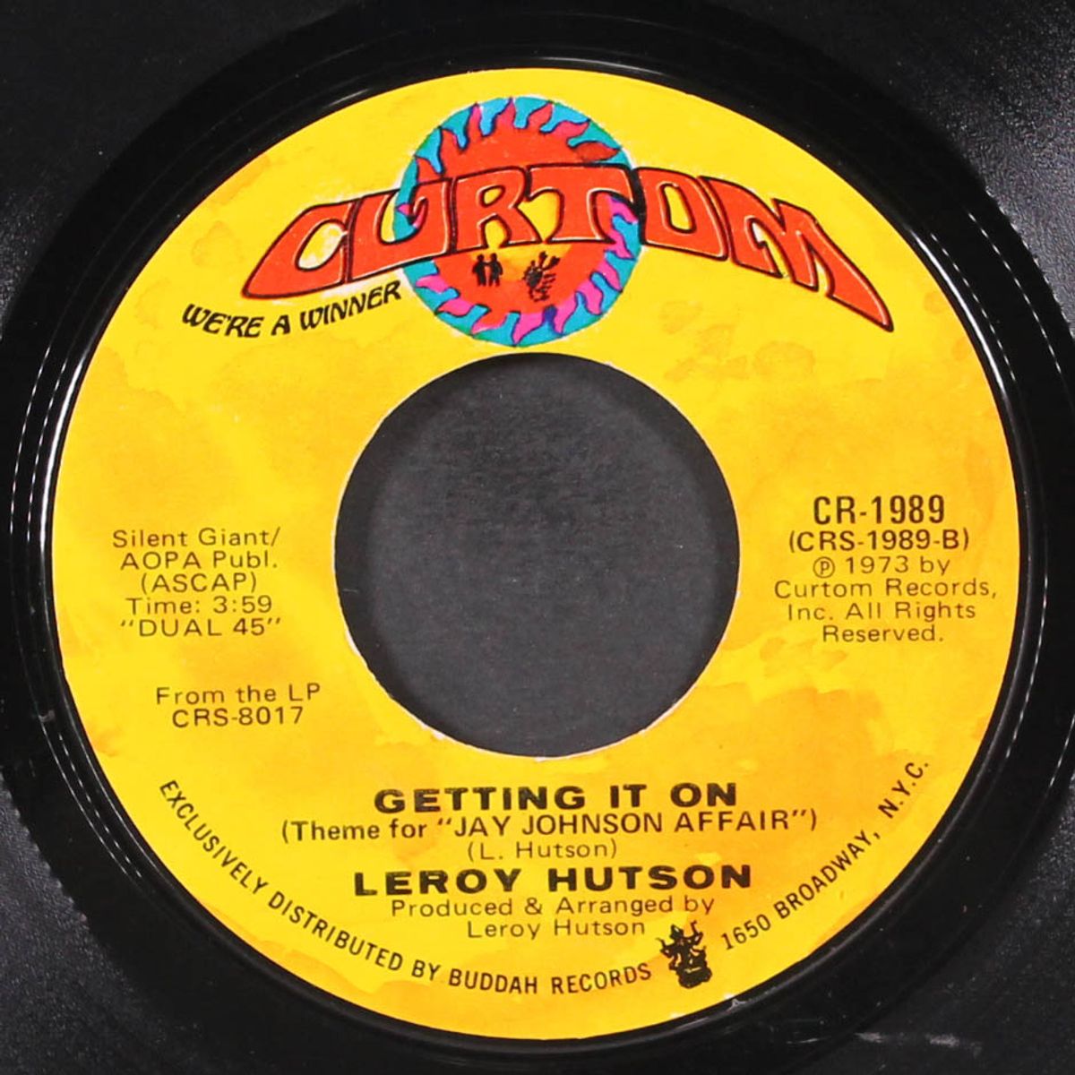 when you smile / getting it on by LEROY HUTSON