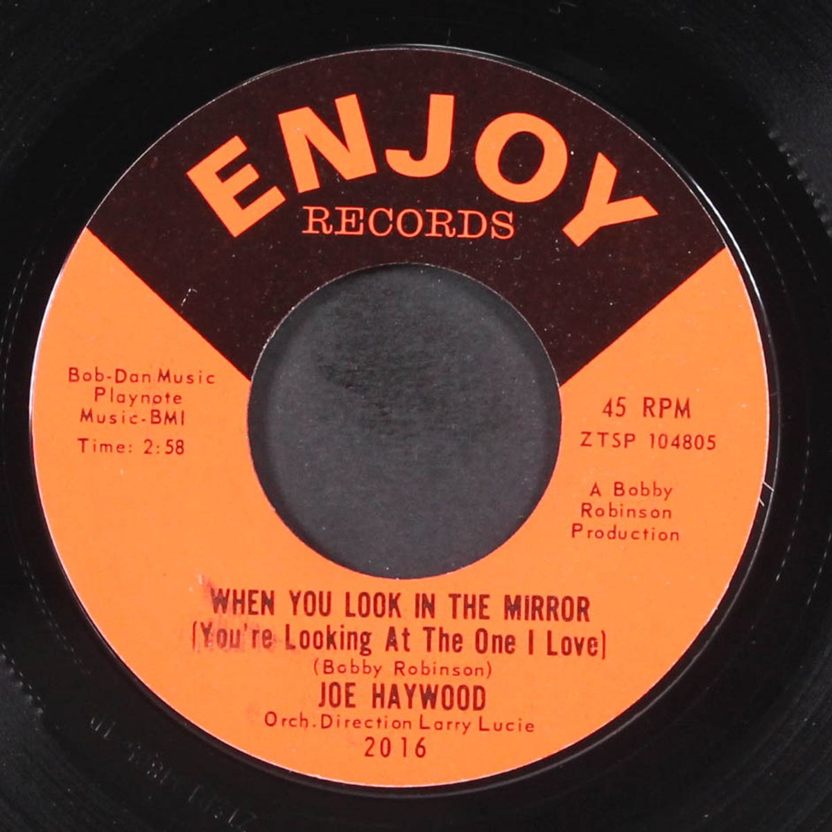 when you look in the mirror / talk to me baby by JOE HAYWOOD
