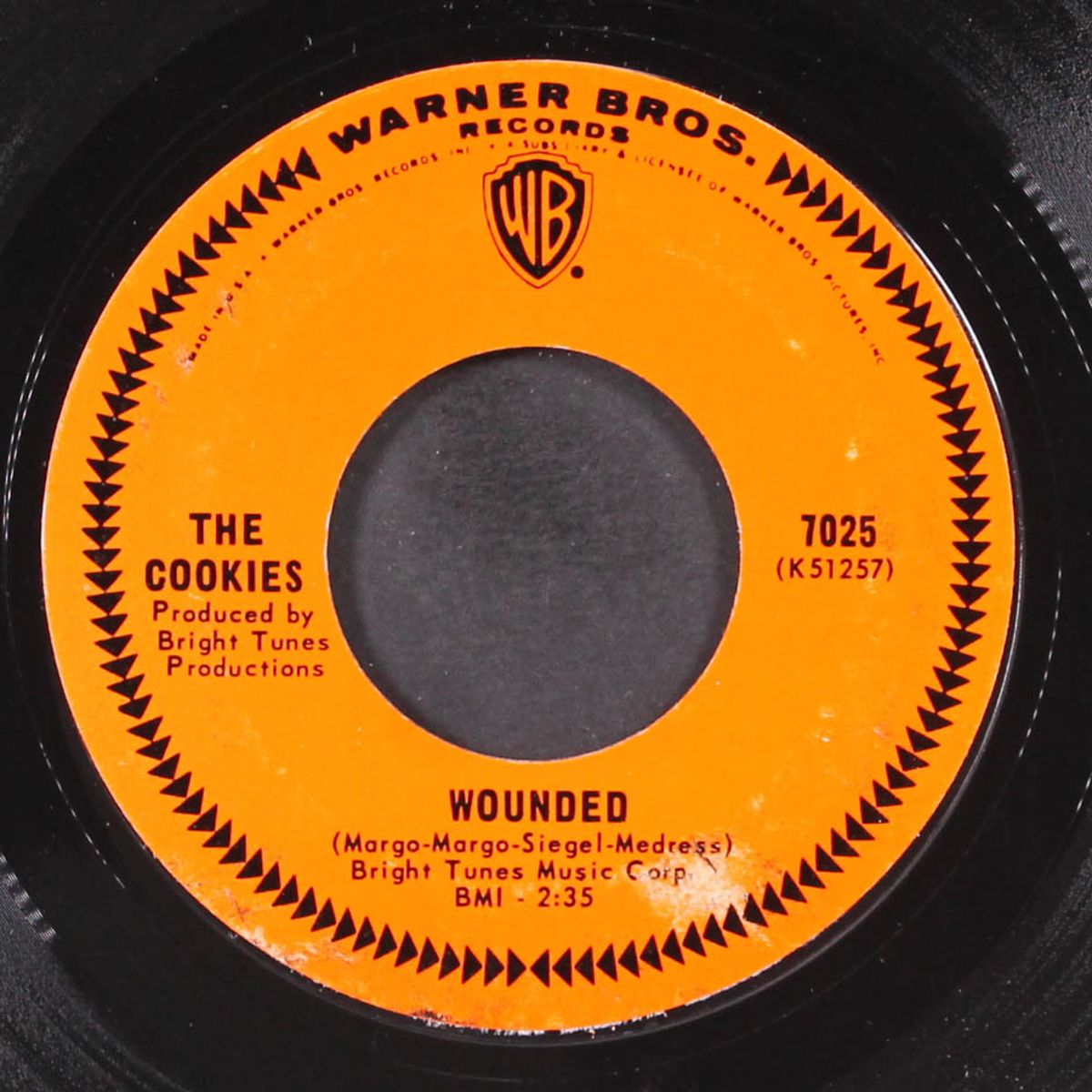 wounded / all my trials by COOKIES