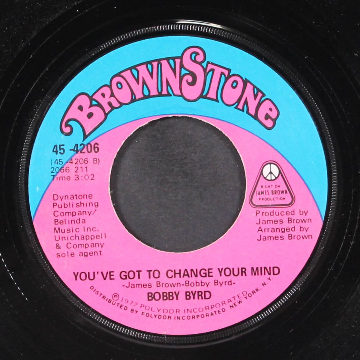 if you got a love you better / you've got to change your mind by BOBBY BYRD