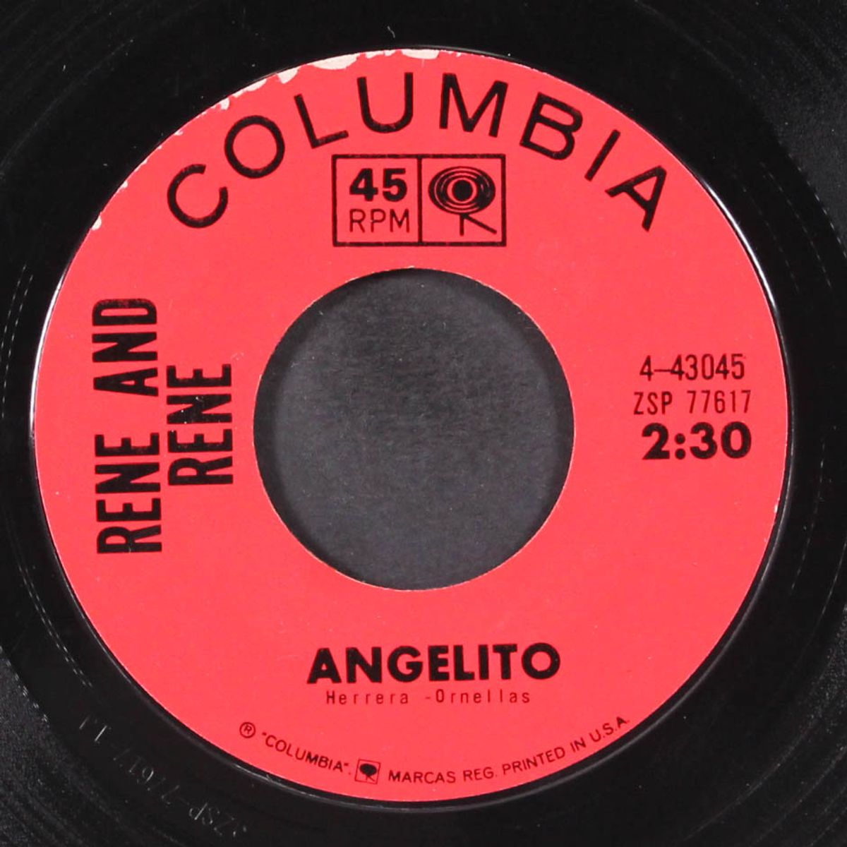 angelito / write me soon by RENE & RENE