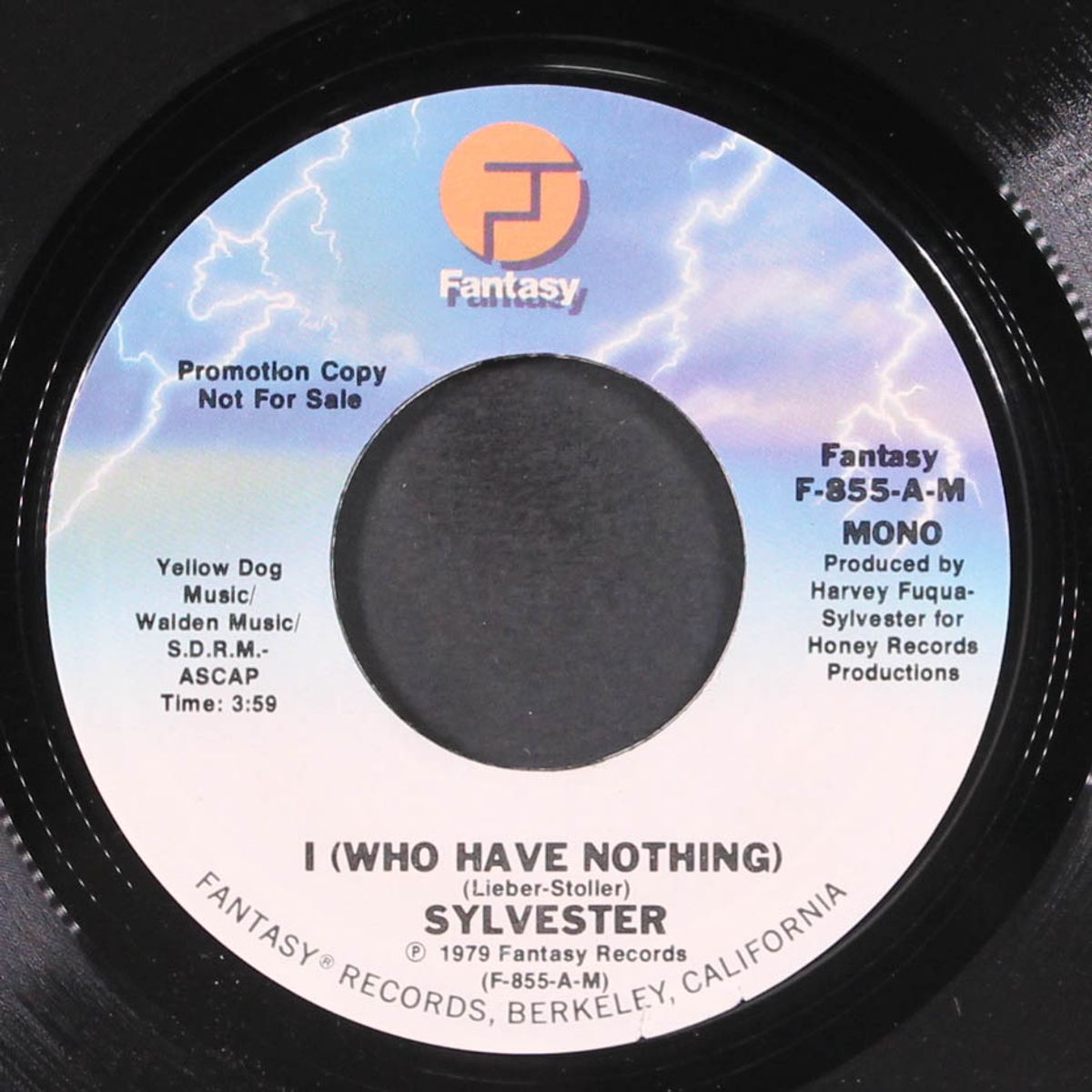 i (who have nothing) / mono by SYLVESTER