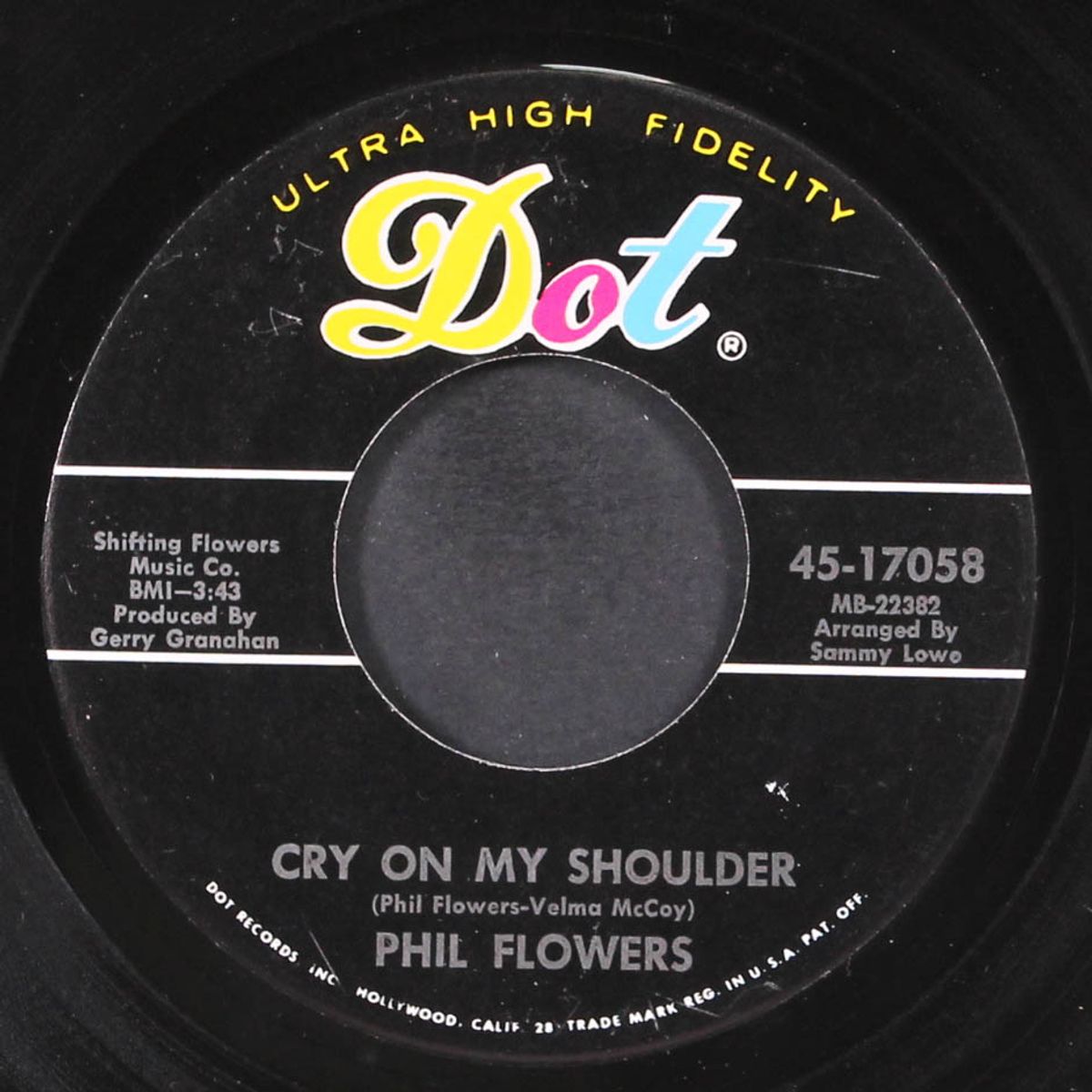 discontented / cry on my shoulder by PHIL FLOWERS